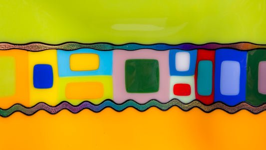 Large Square Platter, El Mirador