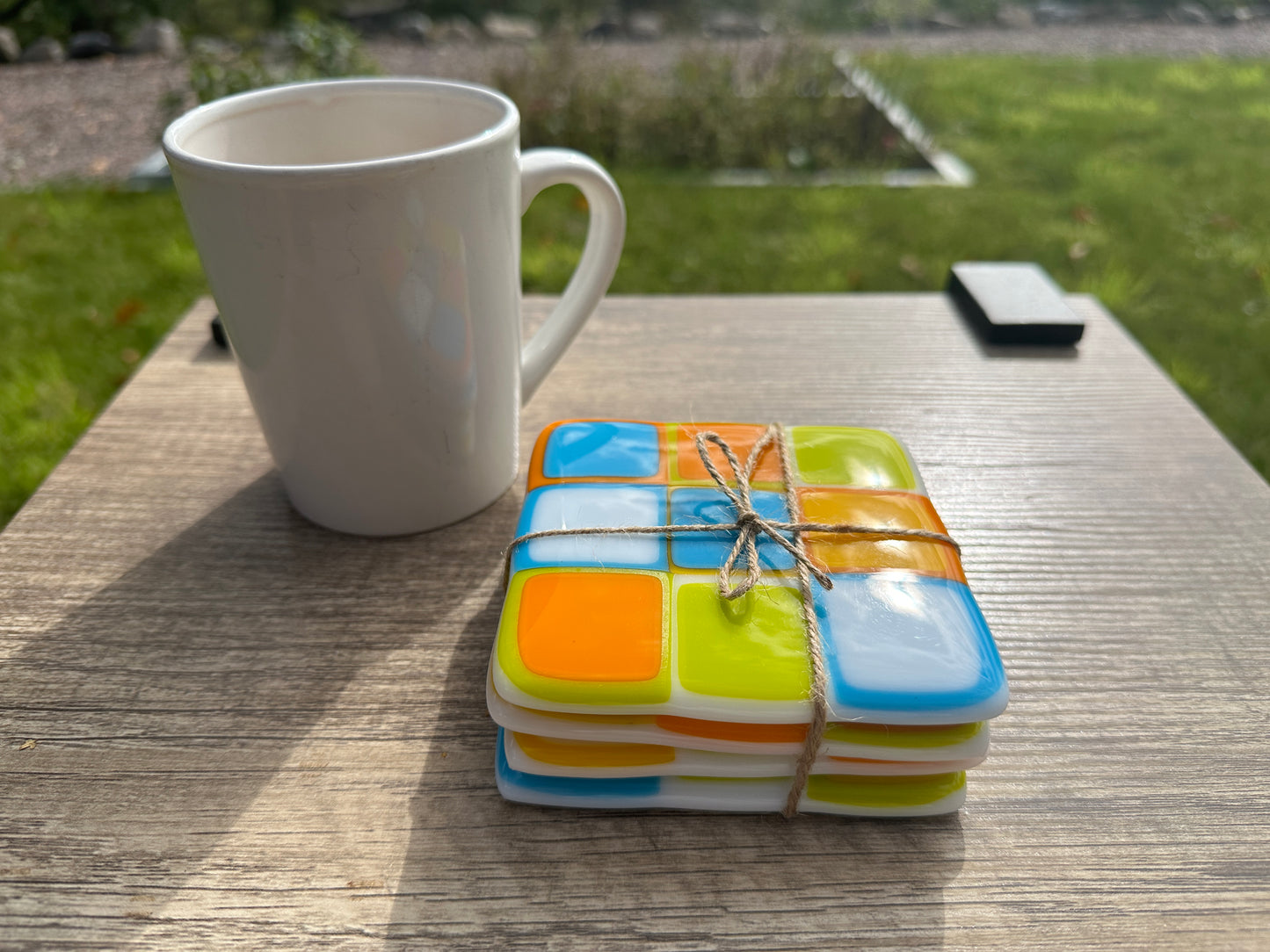 Coasters, Araby, Summer Time (Set of 4)