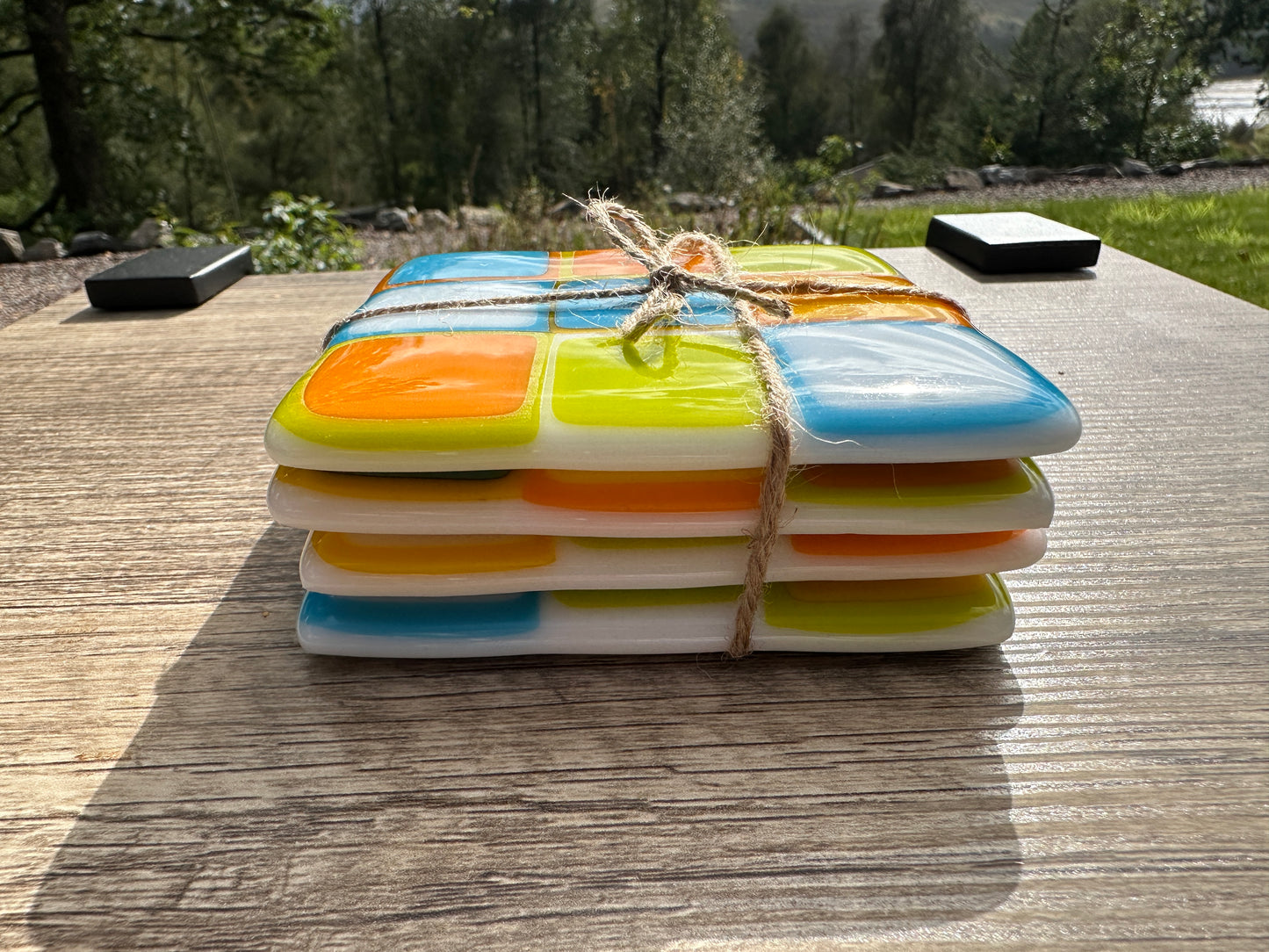 Coasters, Araby, Summer Time (Set of 4)