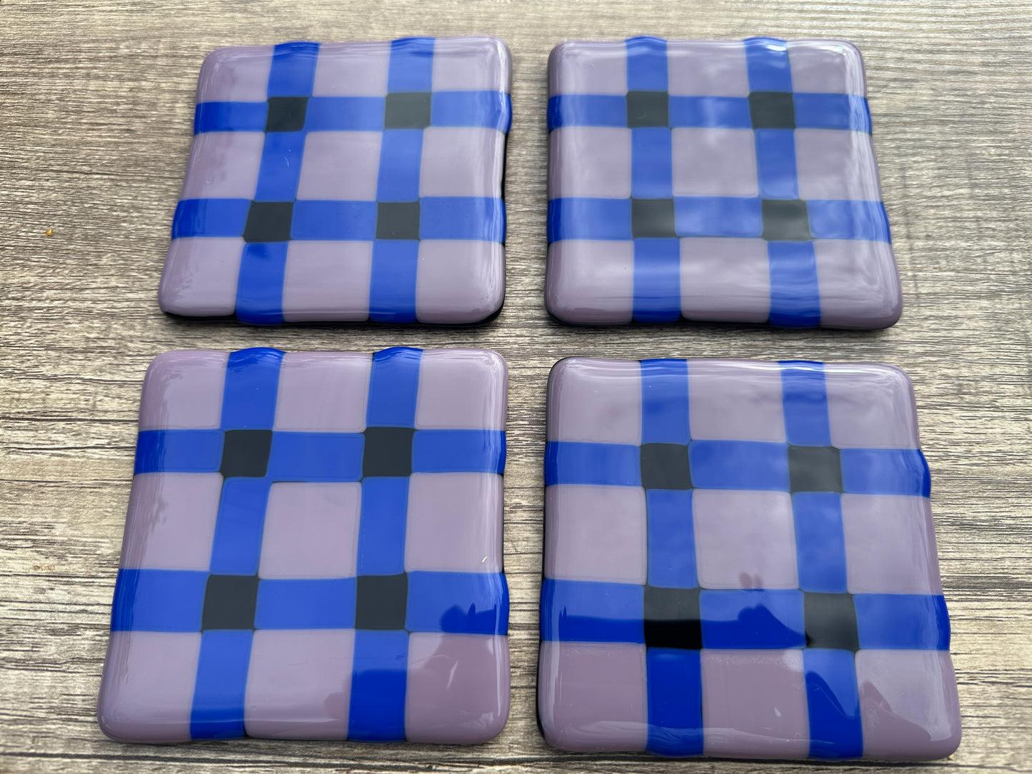 Coasters, Highland Plaids, (set of 4)