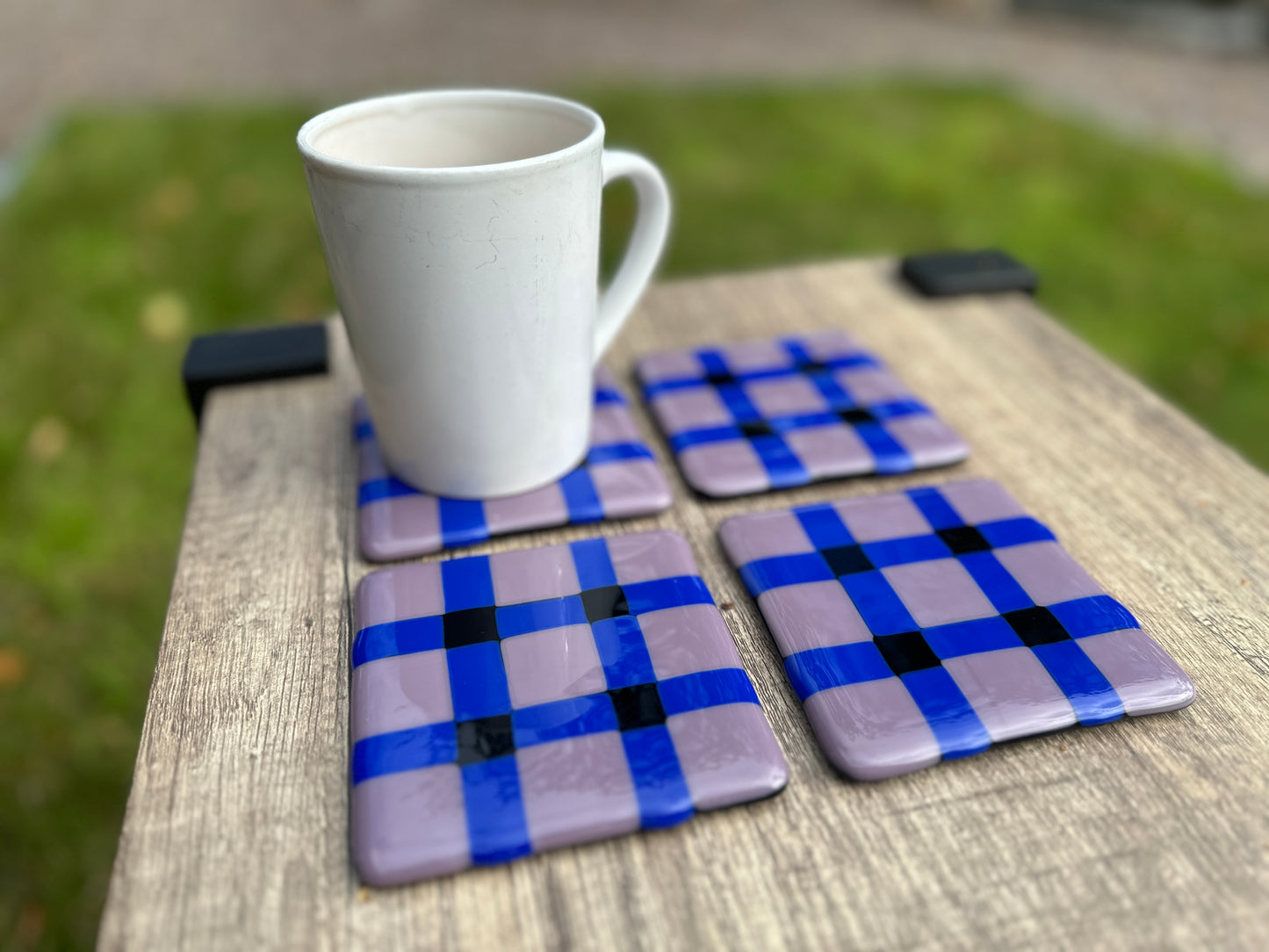 Coasters, Highland Plaids, (set of 4)