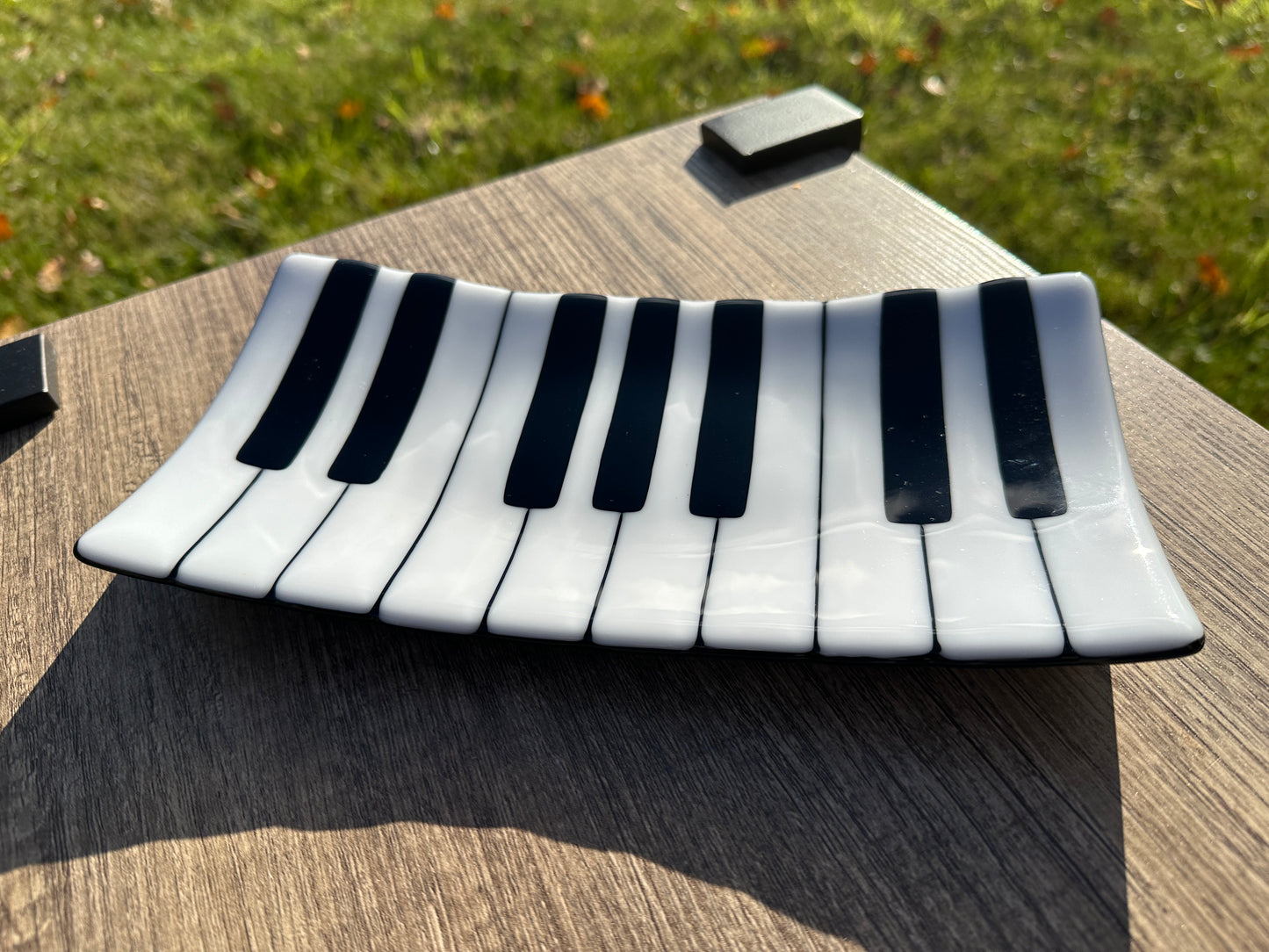 Rectangular Platter, Piano Keyboard