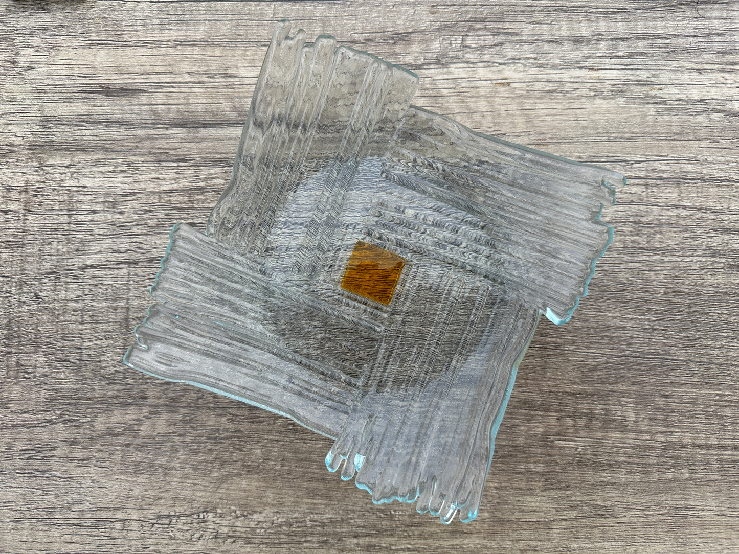 Plate, Icicles and Yellow