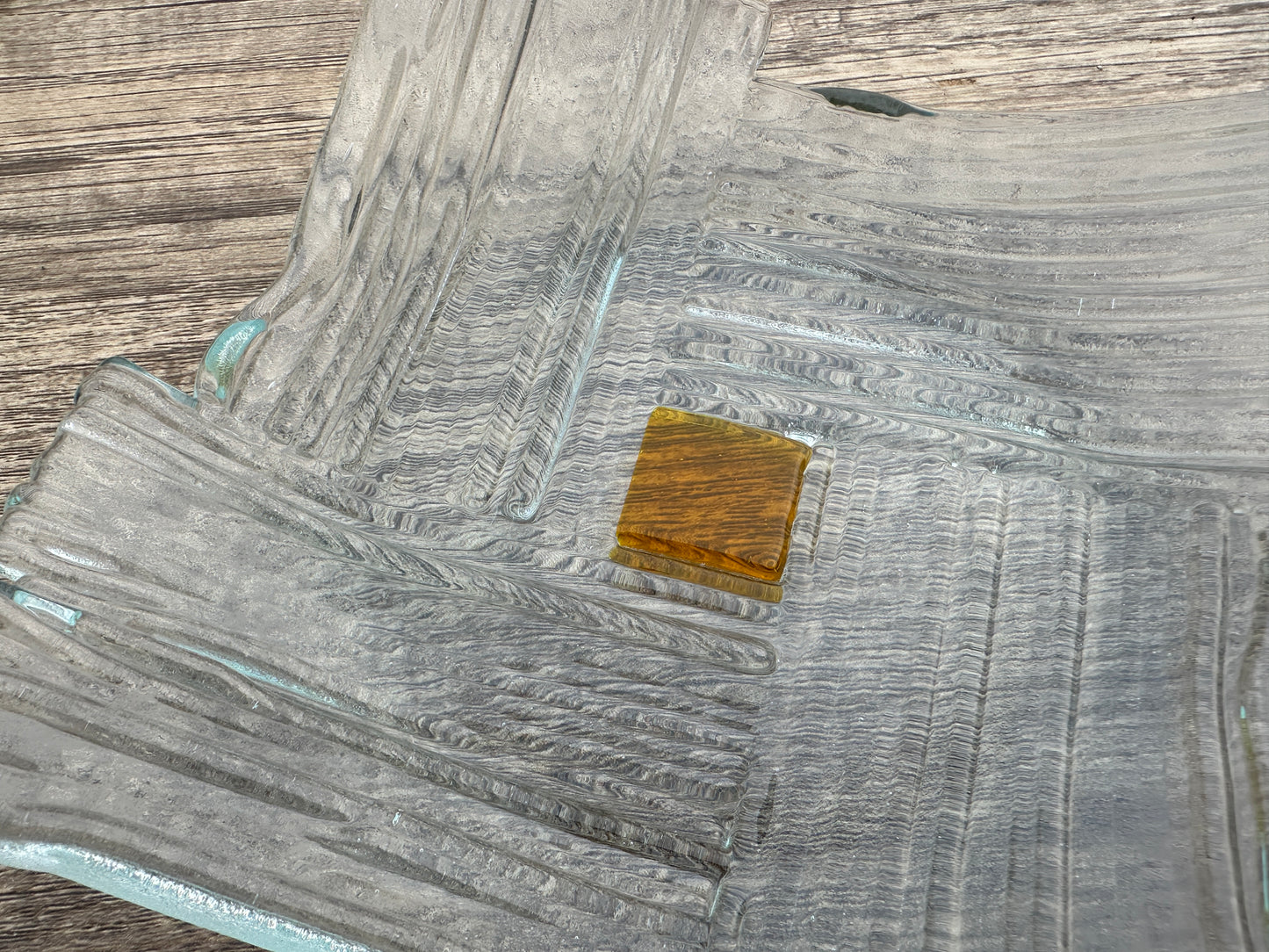 Plate, Icicles and Yellow