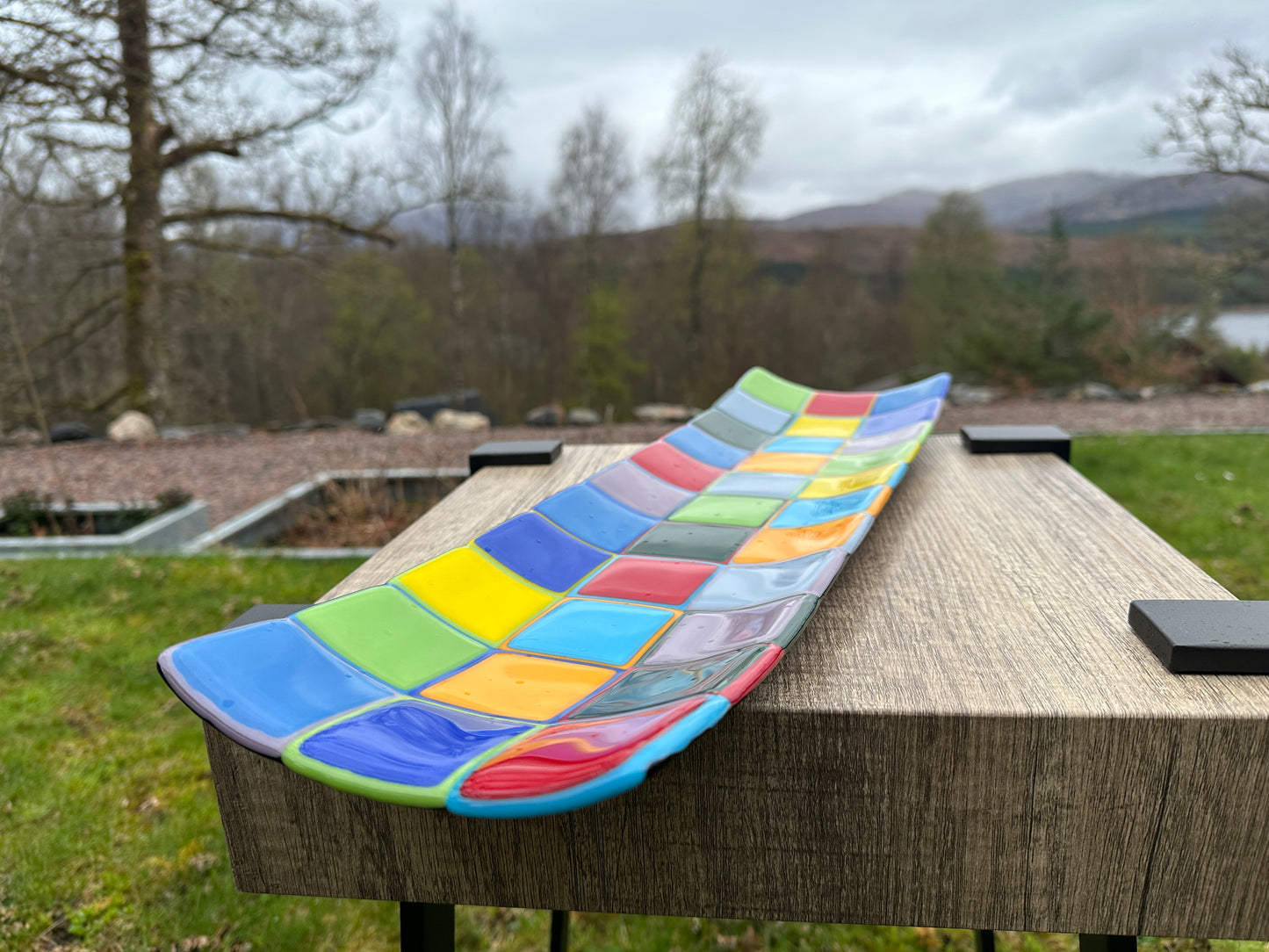 Large Channel Platter, Araby, Large Squares