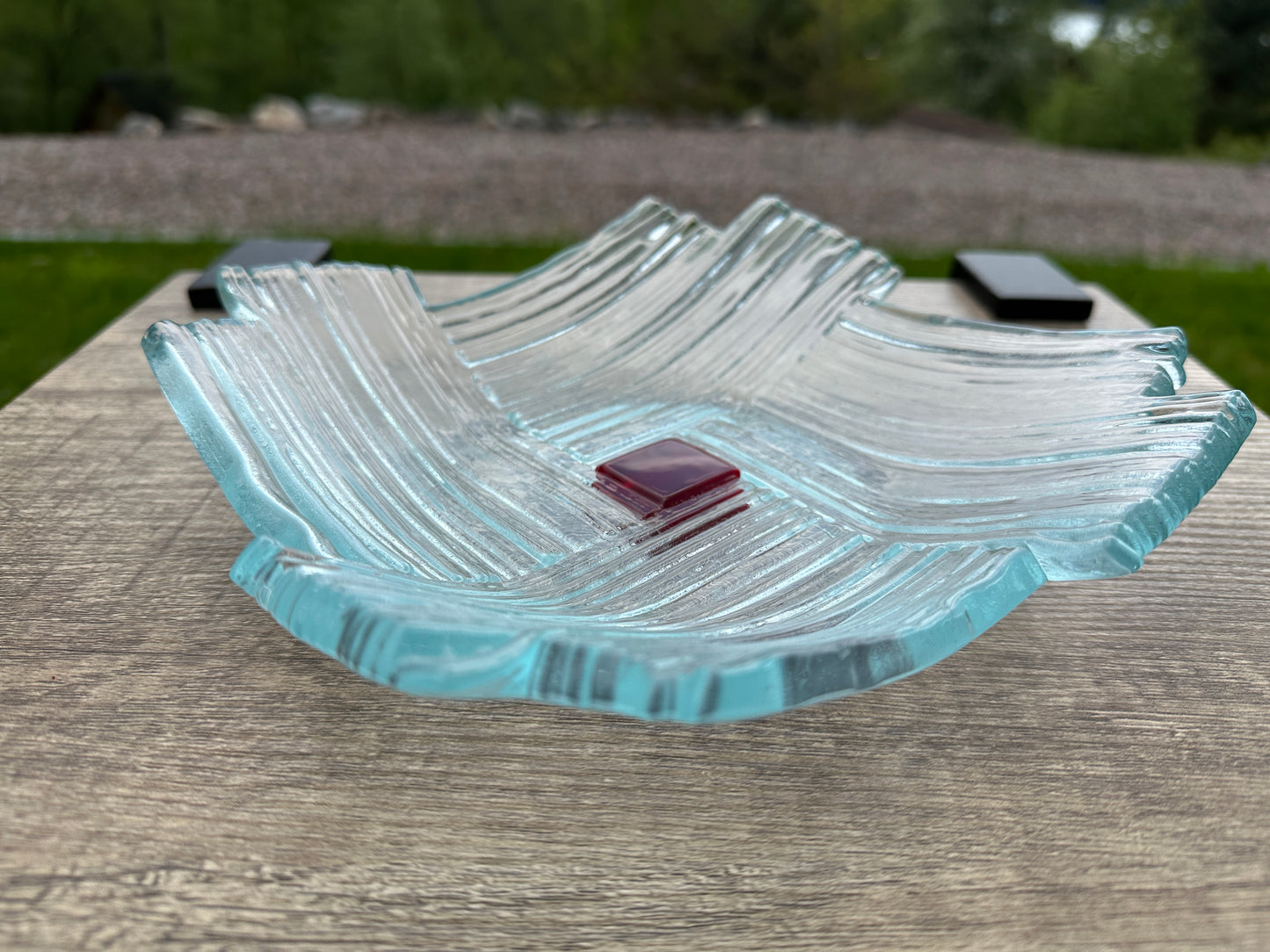 Plate, Icicles and Yellow