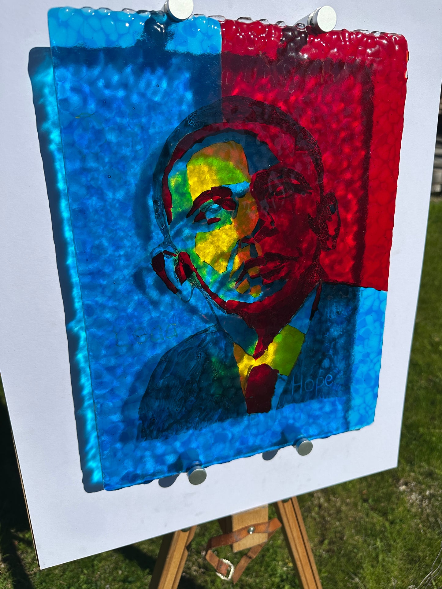 Portrait, Obama, Hope