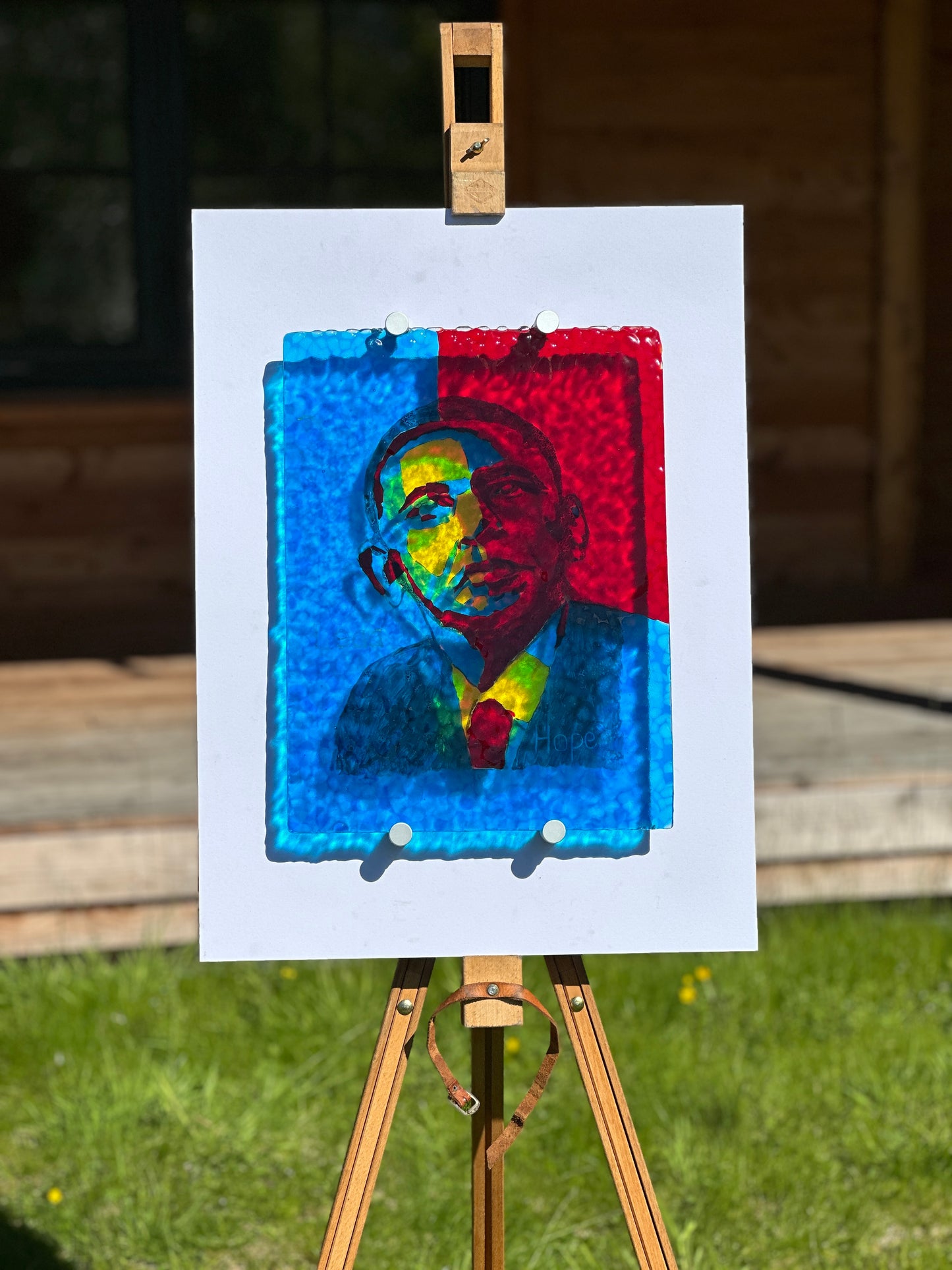 Portrait, Obama, Hope