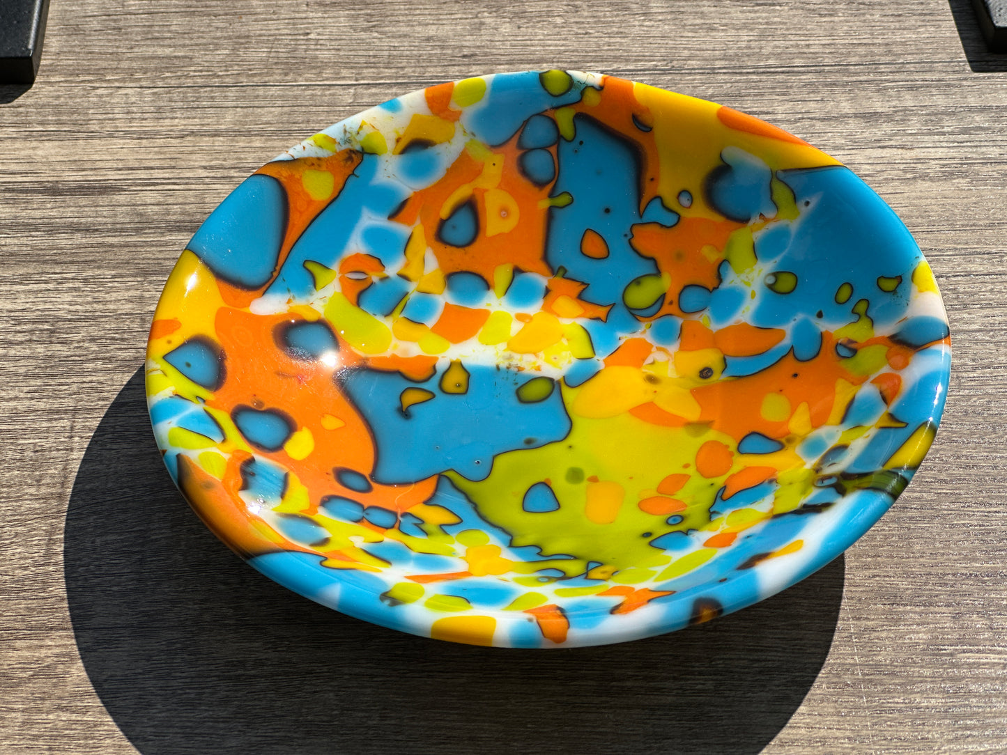 Small Bowl, Summer Sensation, Or, TqBlu, Ylw