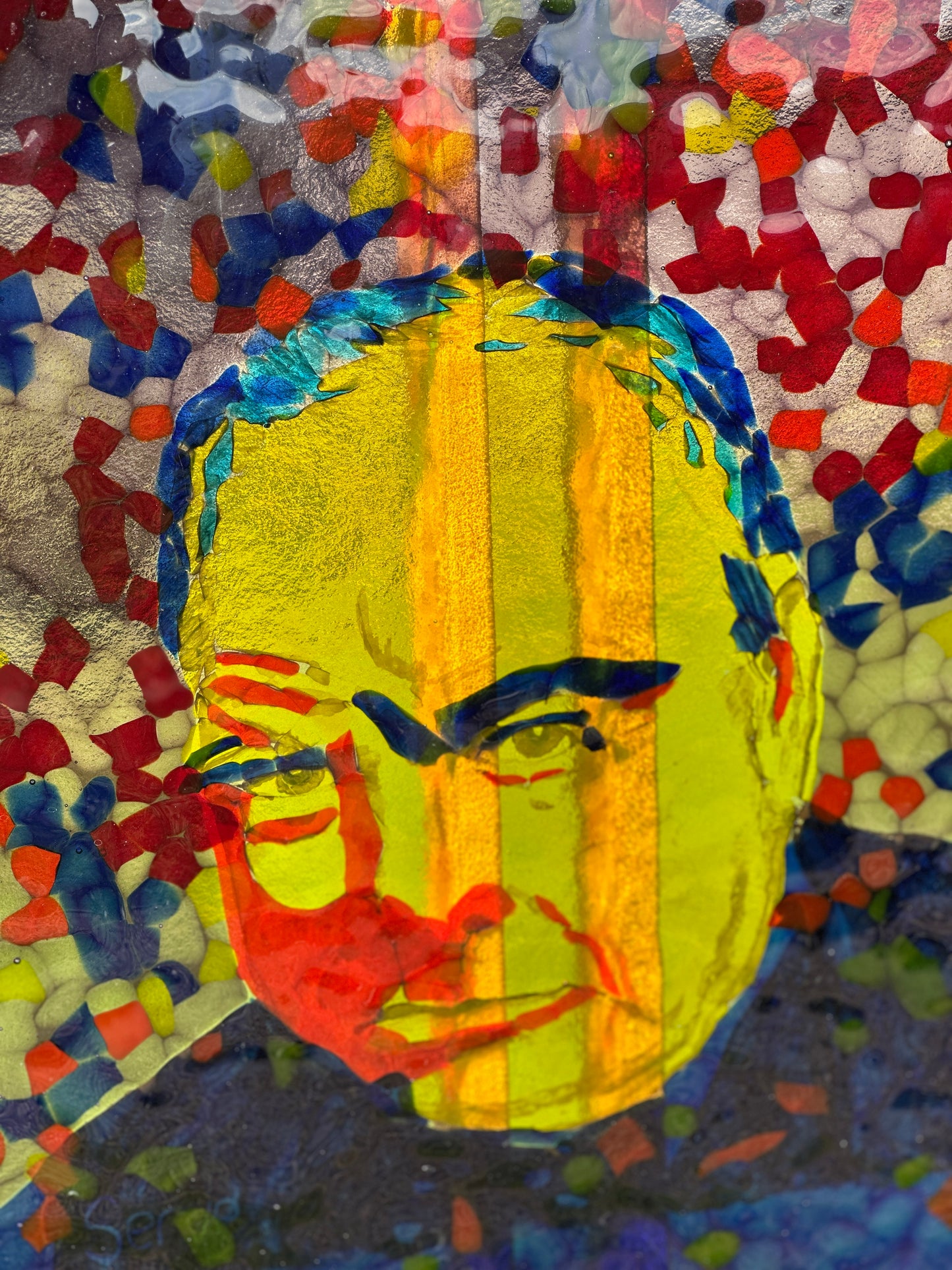 Portrait, Churchill, Serve