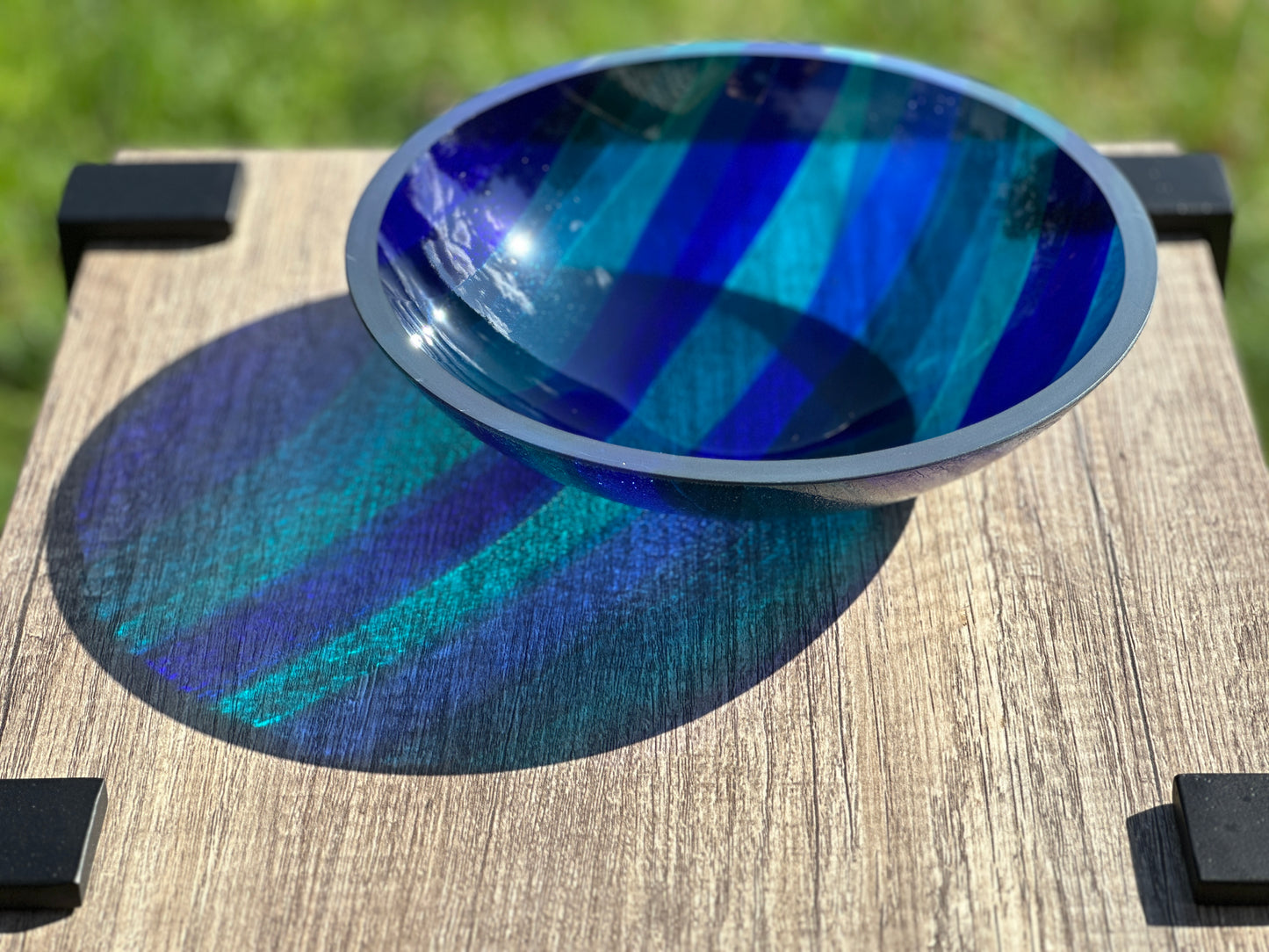 Medium Bowl, Glen Lights, Blues