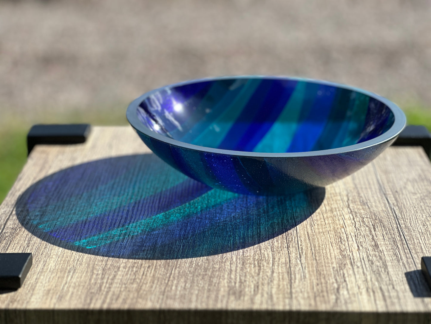 Medium Bowl, Glen Lights, Blues