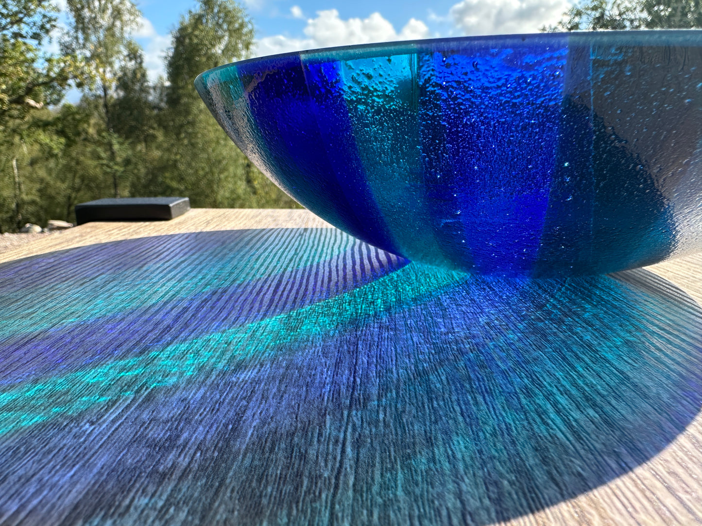 Medium Bowl, Glen Lights, Blues
