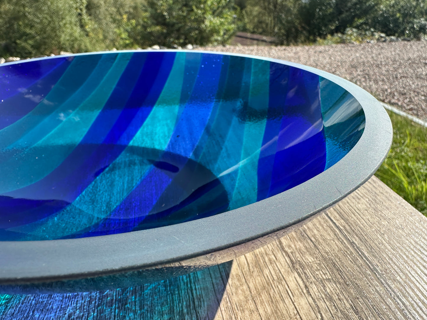 Medium Bowl, Glen Lights, Blues