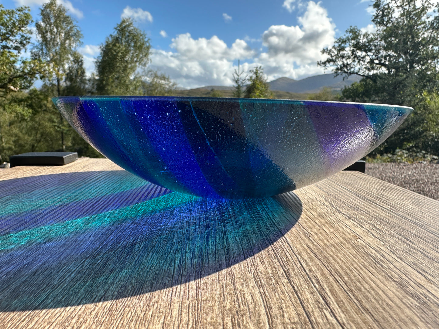 Medium Bowl, Glen Lights, Blues