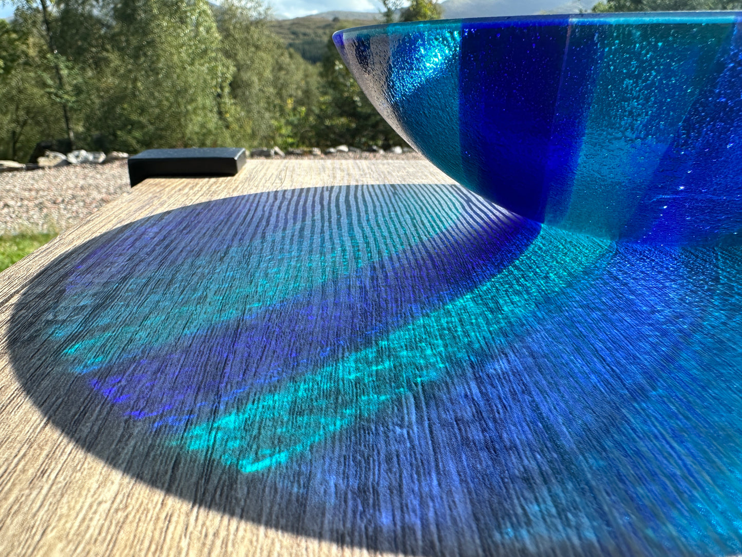 Medium Bowl, Glen Lights, Blues