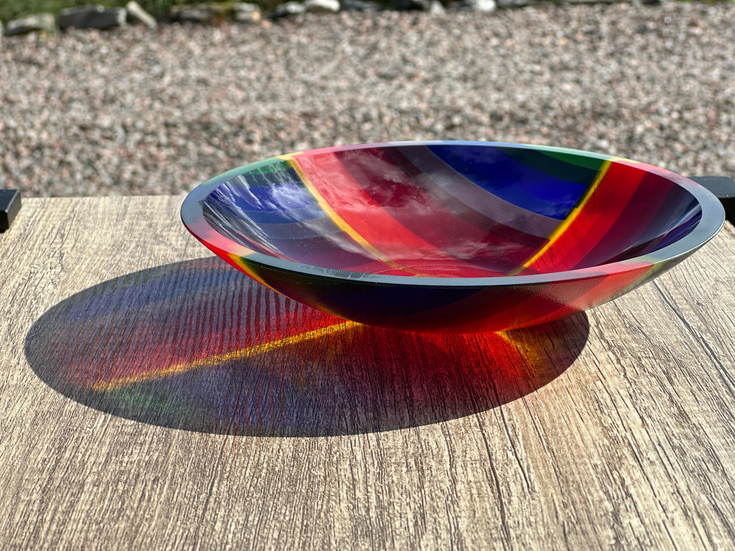 Small Bowl, Glen Lights, Rainbows