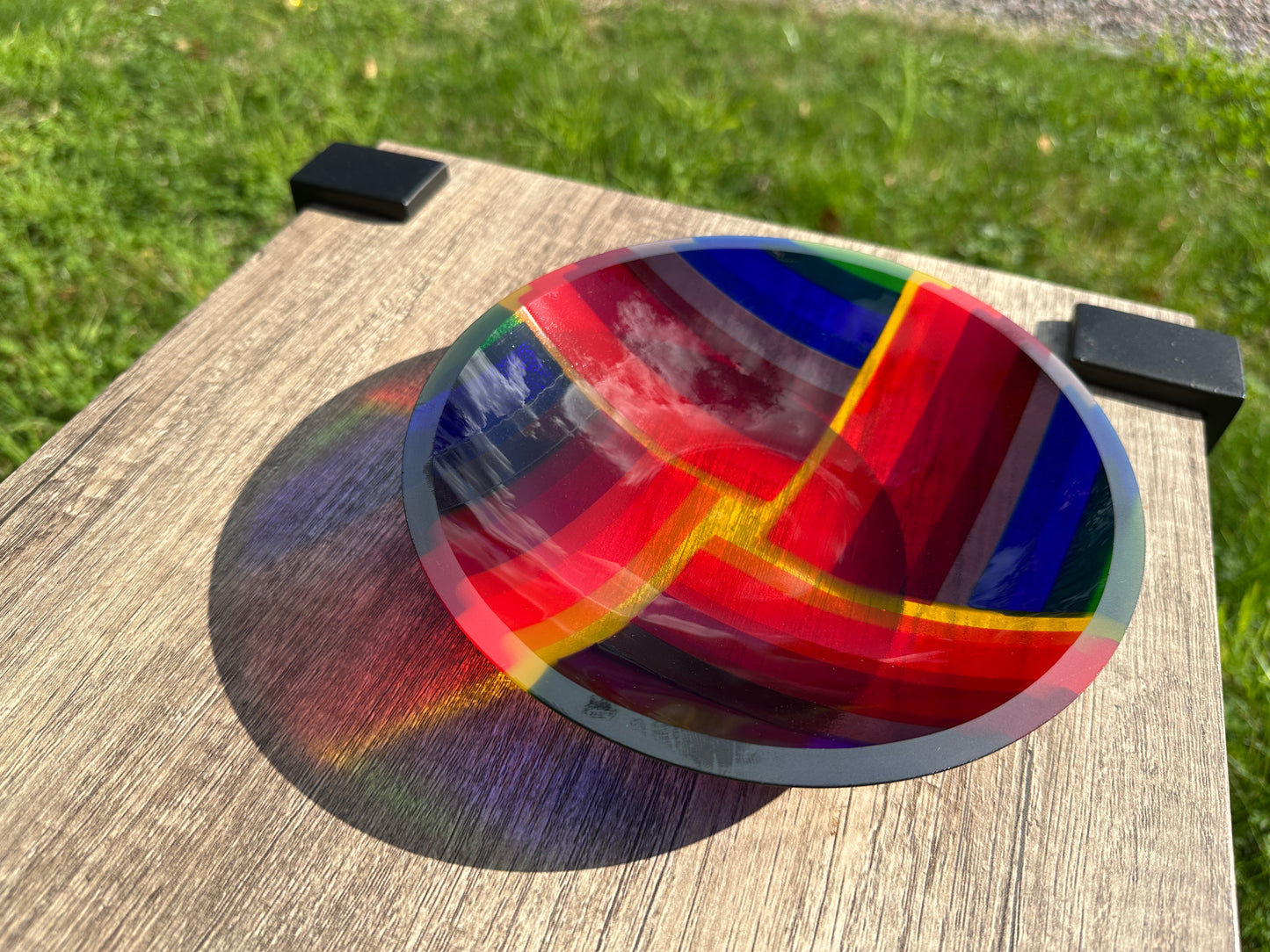 Small Bowl, Glen Lights, Rainbows
