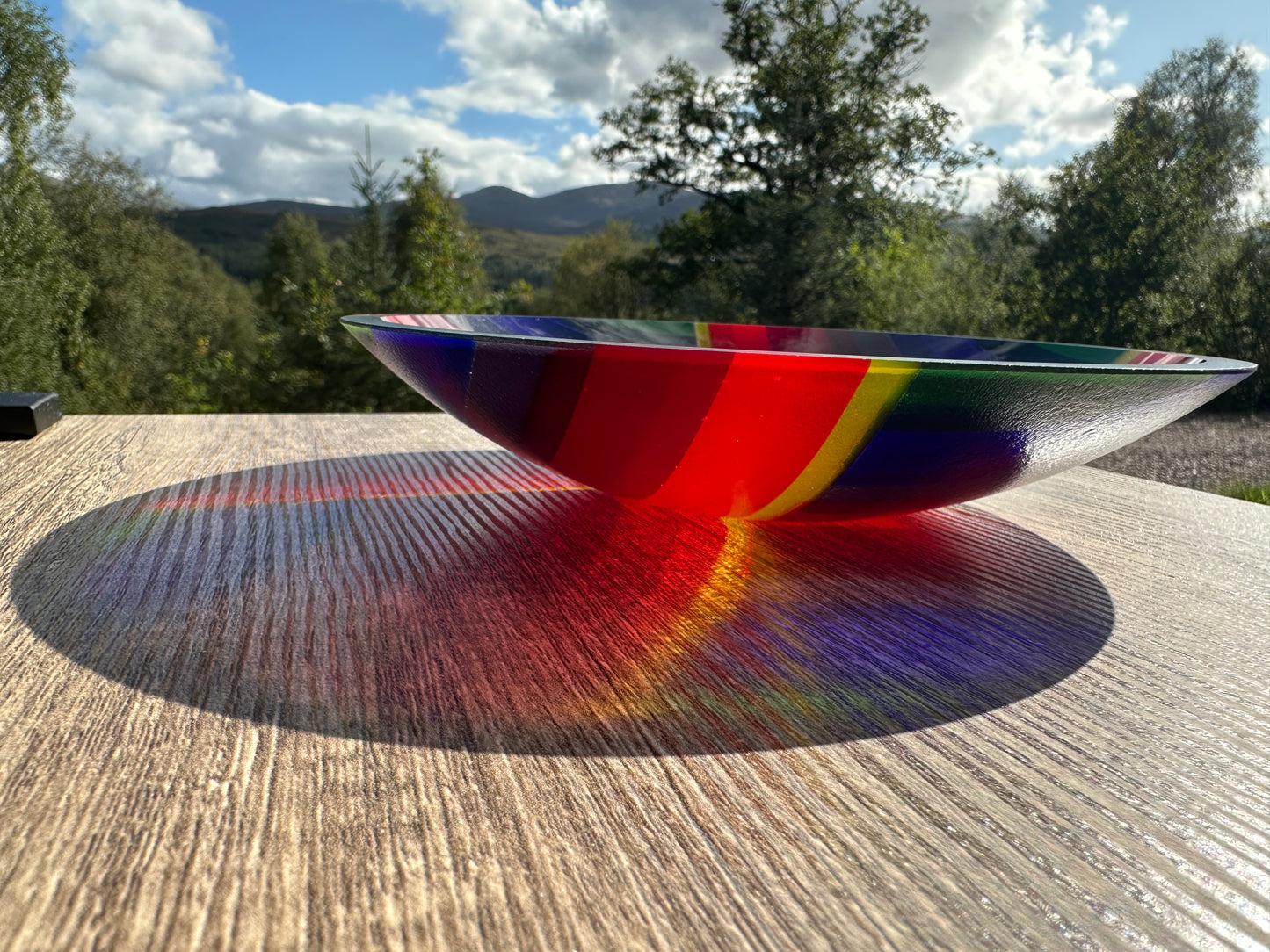 Small Bowl, Glen Lights, Rainbows
