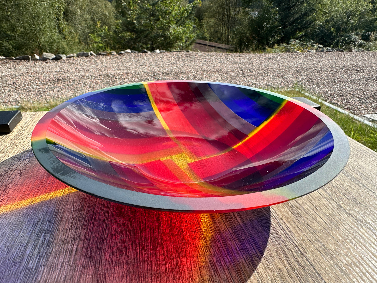 Small Bowl, Glen Lights, Rainbows
