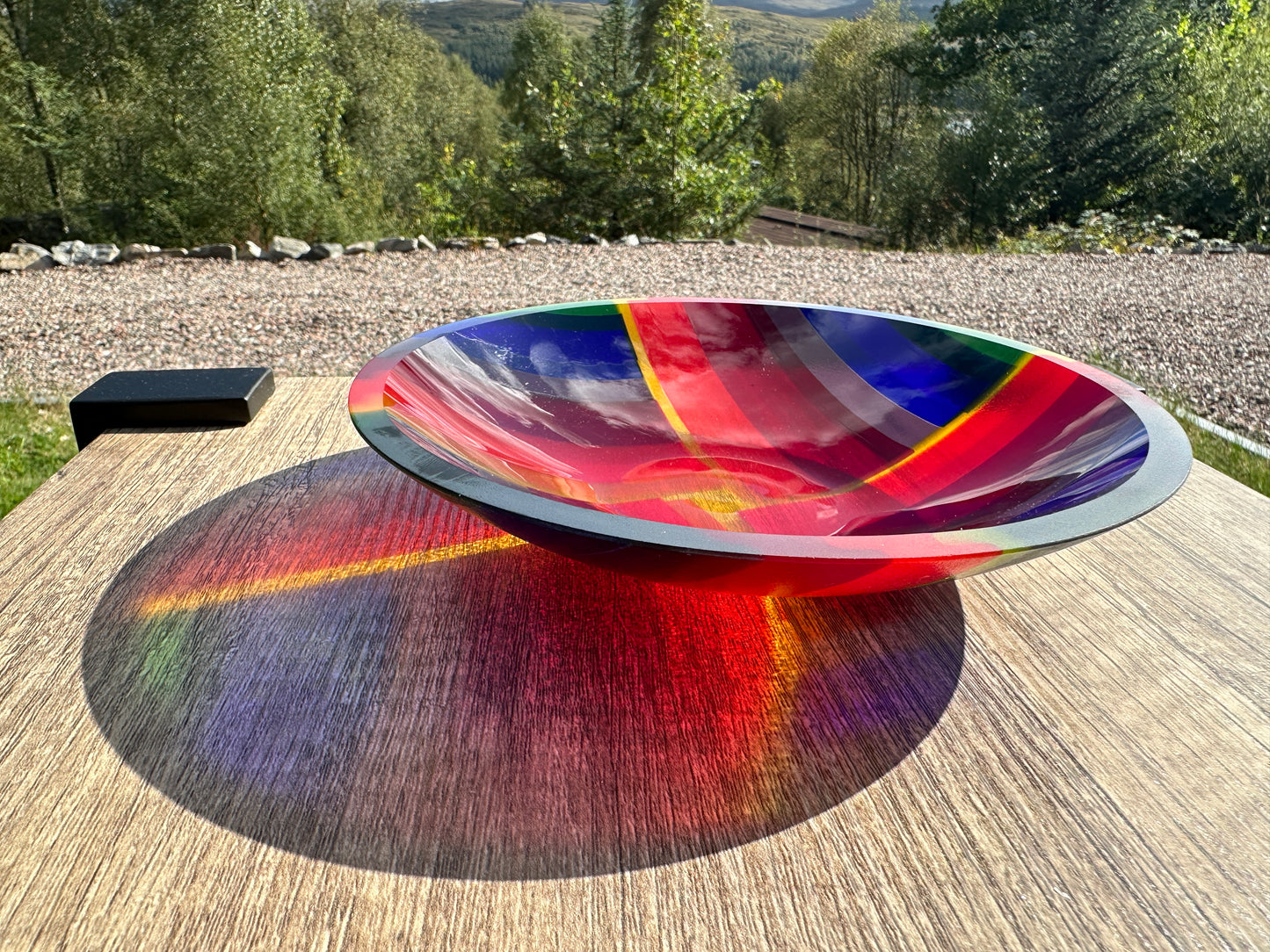 Small Bowl, Glen Lights, Rainbows