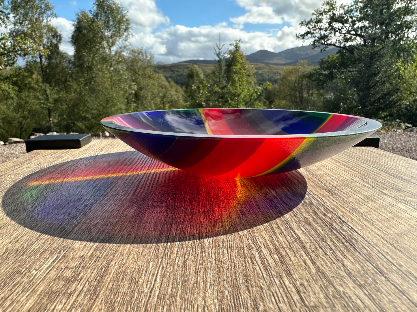 Small Bowl, Glen Lights, Rainbows
