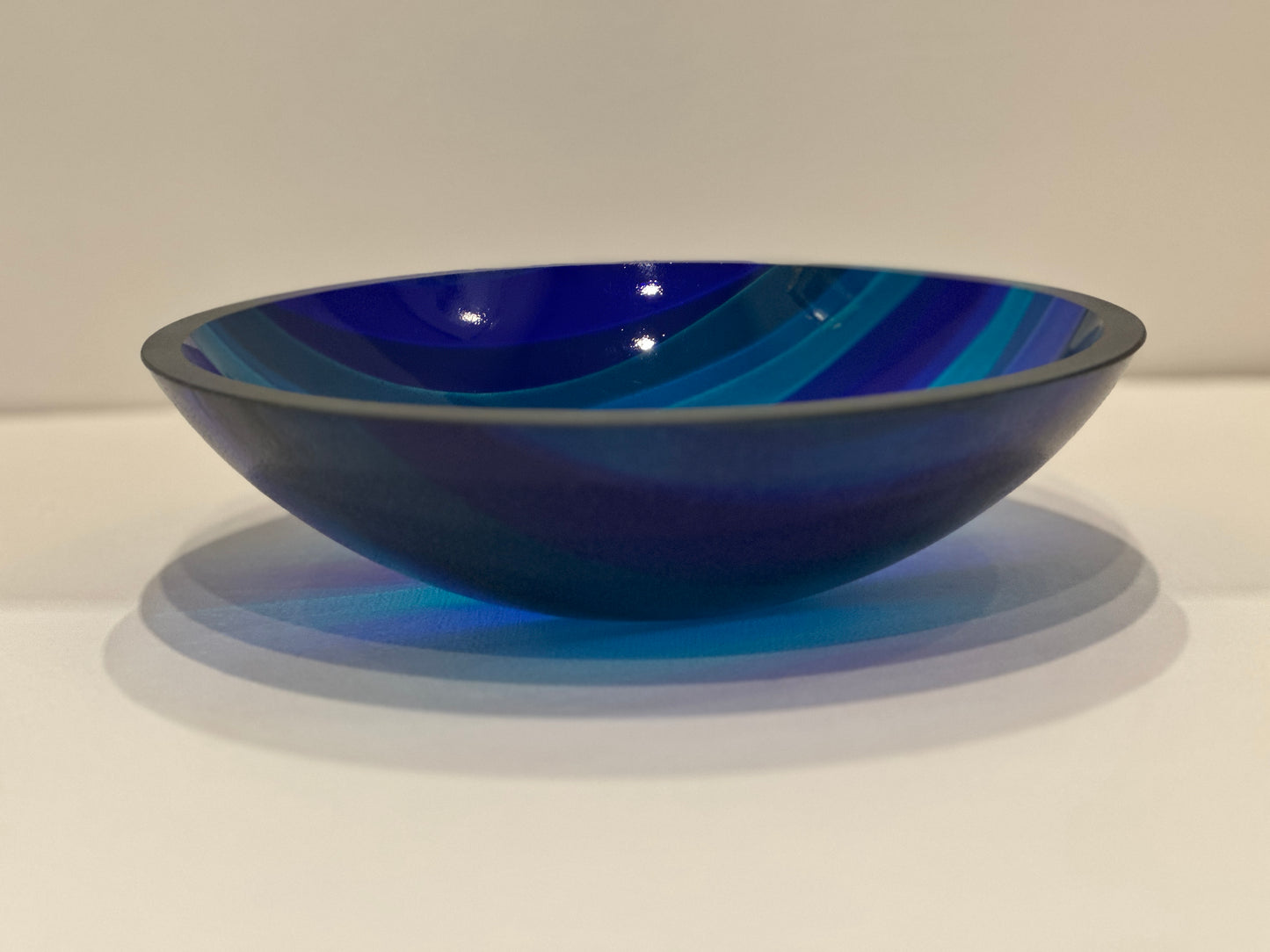 Medium Bowl, Glen Lights, Blues