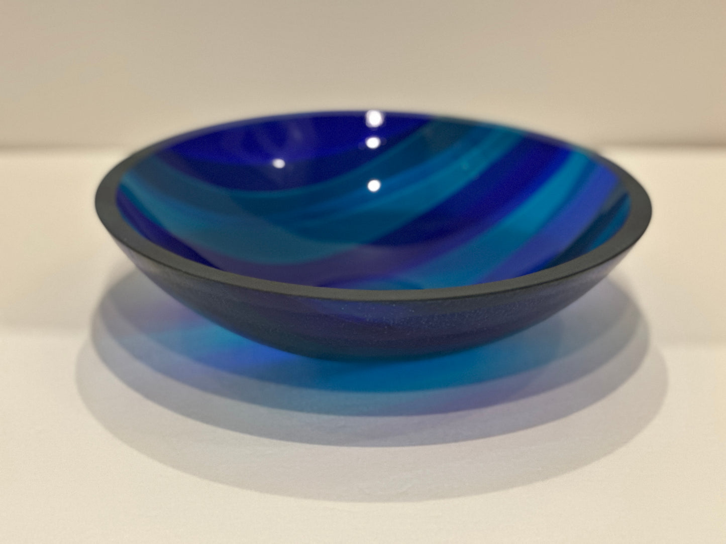Medium Bowl, Glen Lights, Blues