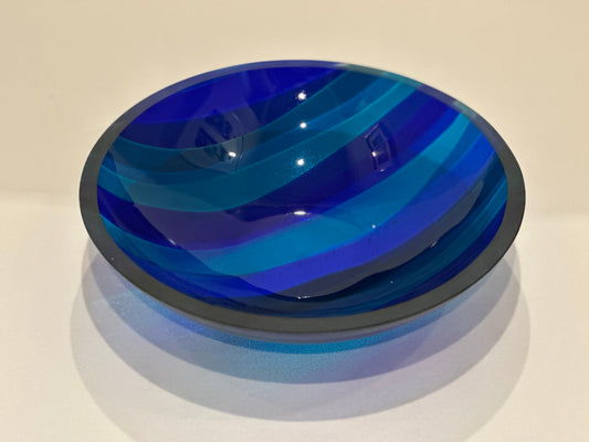Medium Bowl, Glen Lights, Blues