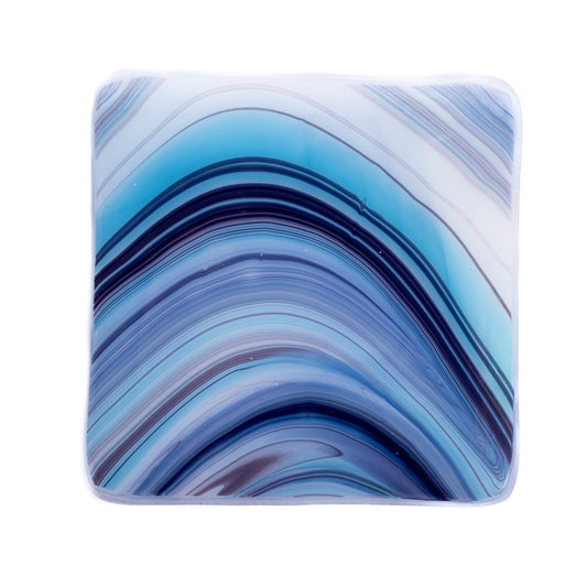 Coasters, Blueberry Swirls (Set of 4)