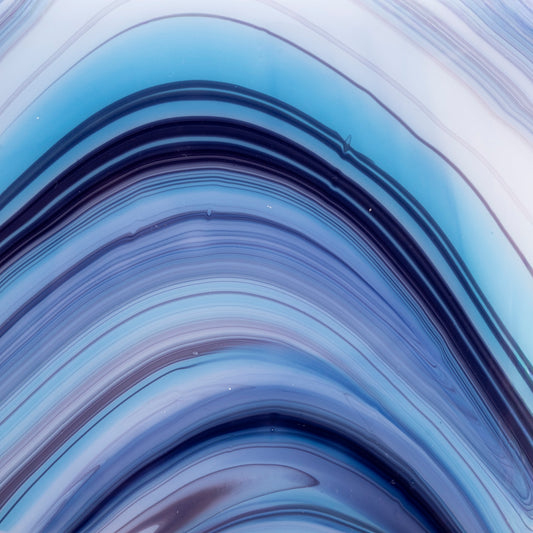 Coasters, Blueberry Swirls (Set of 4)