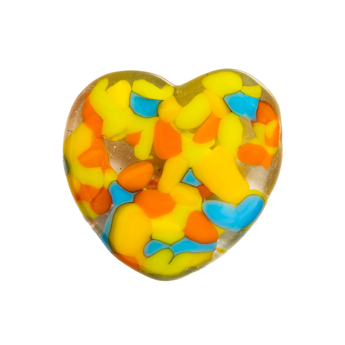 Framed Glass Hearts in Various Colours