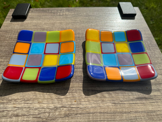 Small Plate, Araby, Large Squares