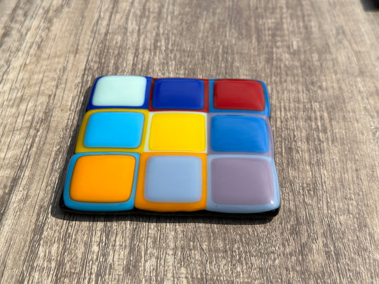 Coasters, Araby, Multi-Color Large Squares (Set of 4)