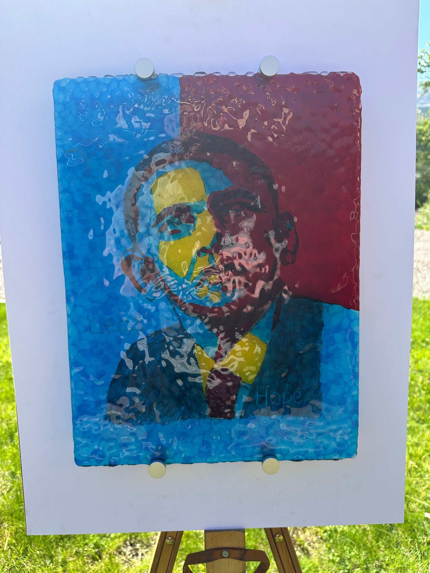 Portrait, Obama, Hope
