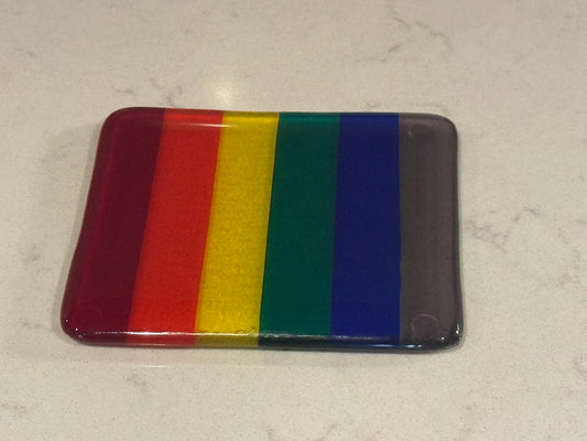 Coasters, Rainbow (Set of 4)