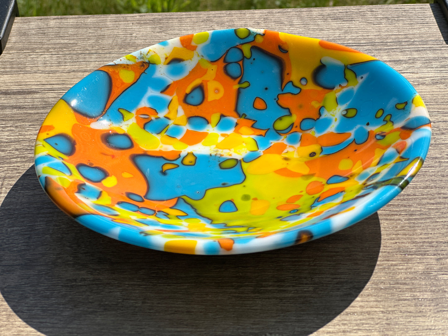 Small Bowl, Summer Sensation, Or, TqBlu, Ylw