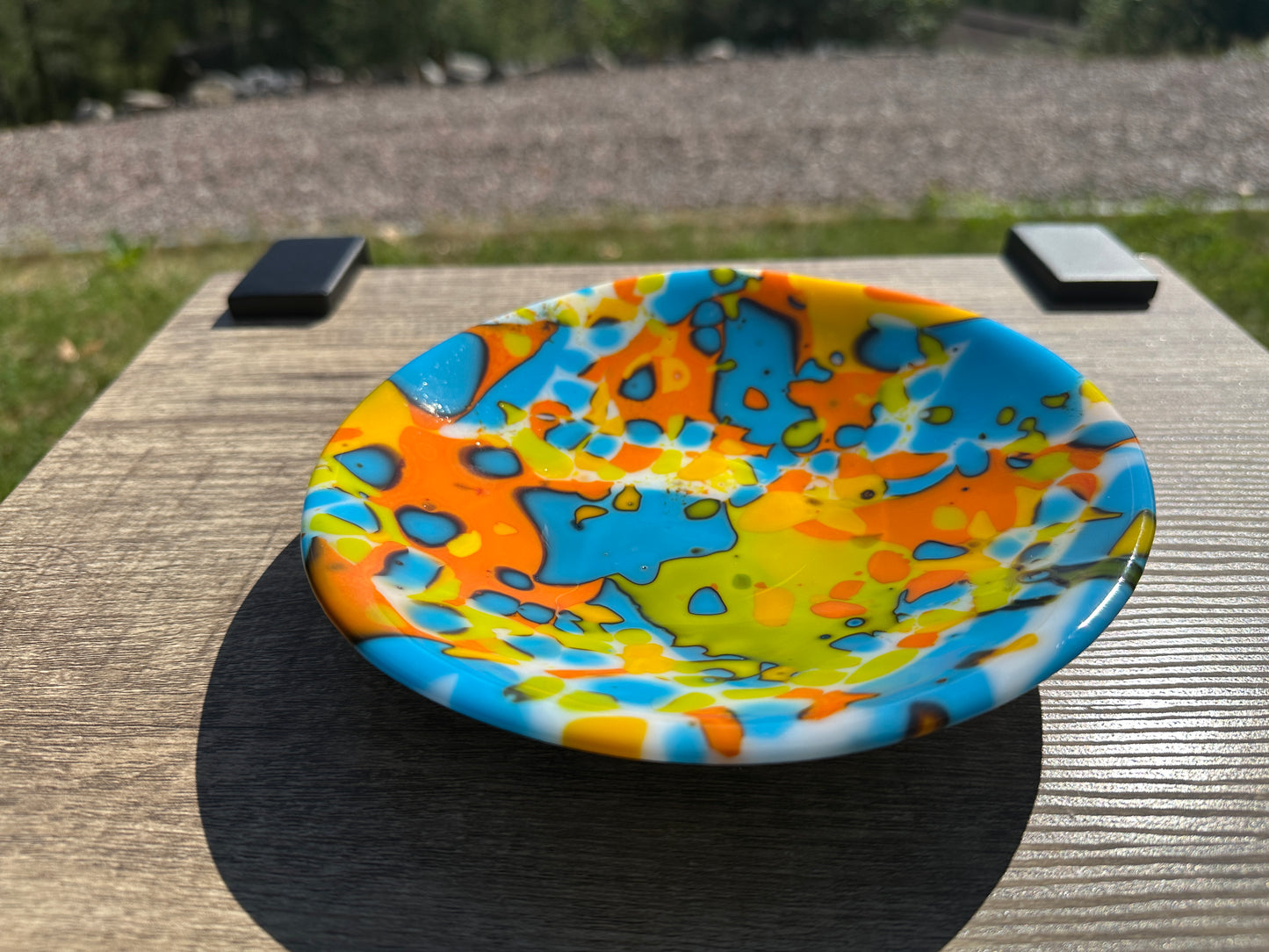 Small Bowl, Summer Sensation, Or, TqBlu, Ylw