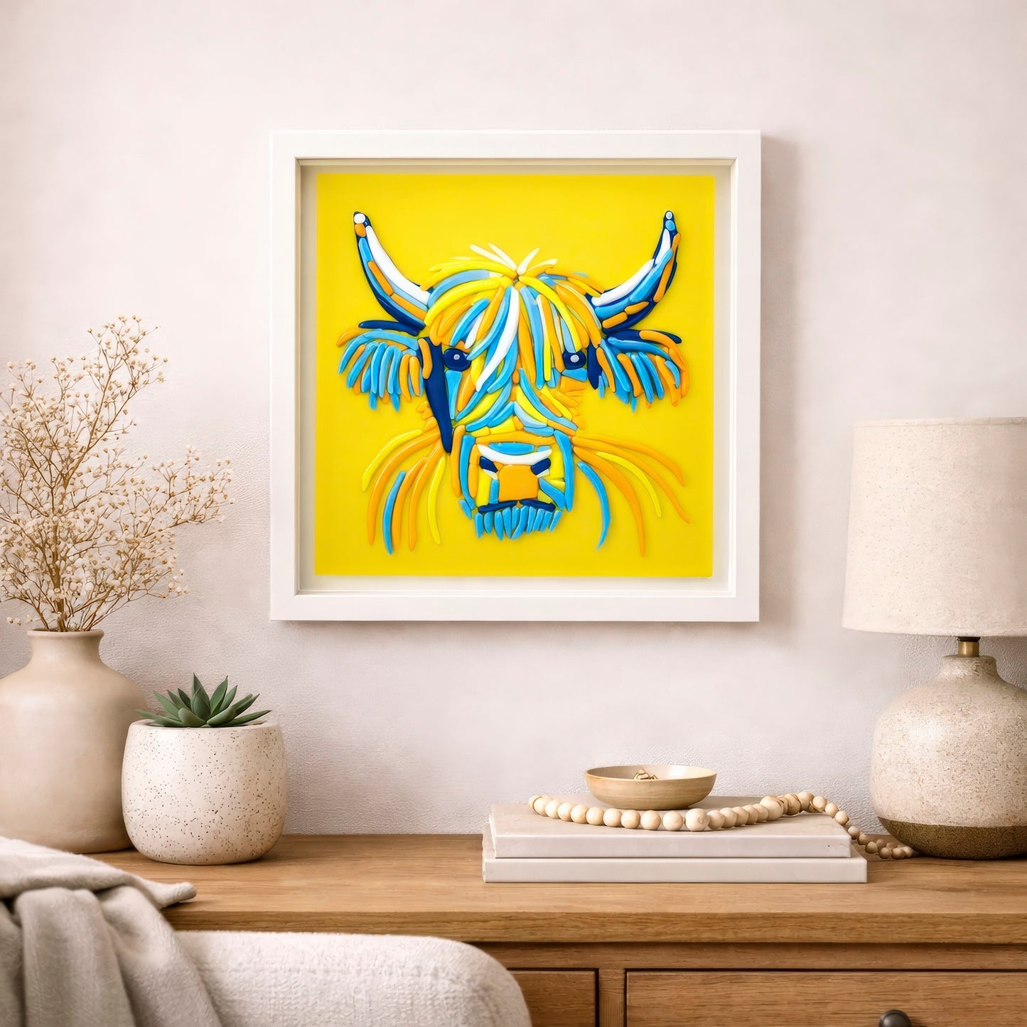 Highland Cow Portrait