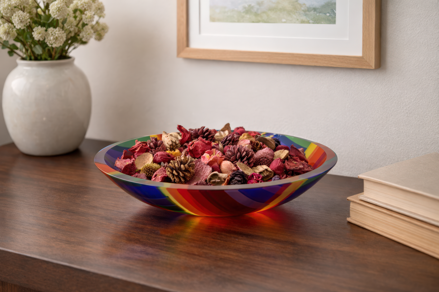 Small Bowl, Glen Lights, Rainbows