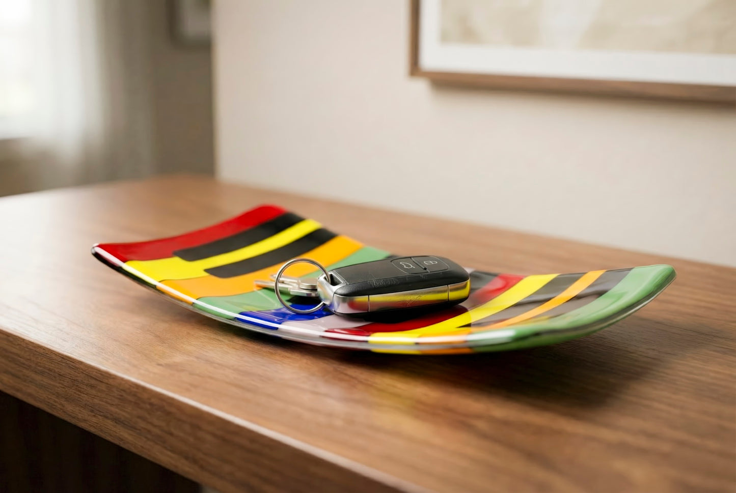 Rectangular Platter, Piano Keyboard